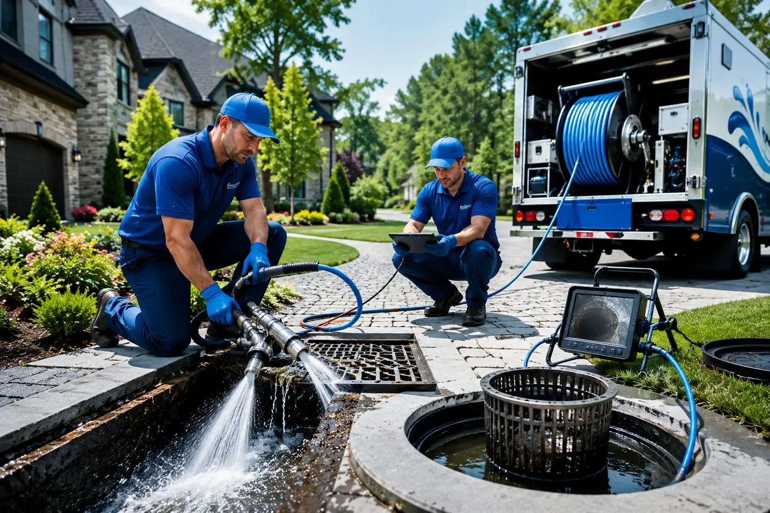 Local outdoor drain cleaning professionals in Linn, KS