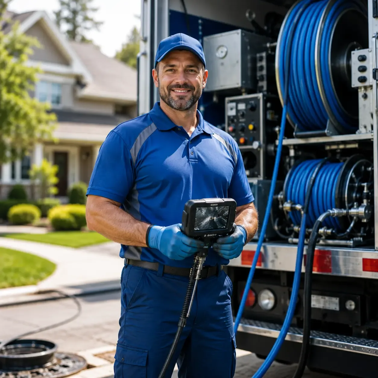 Local outdoor drain cleaning specialists in Linn, KS